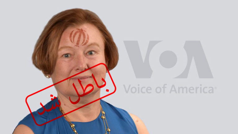 آماندا بنت، رئیس صدای آمریکا با لگد اخراج شد
