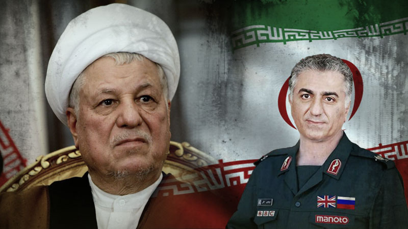 اکبر هاشمی رفسنجانی قصد داشت علی خامنه‌ای را حذف کند ‌و رضا پهلوی (سپاه تروریست) را با کودتا به قدرت برساند