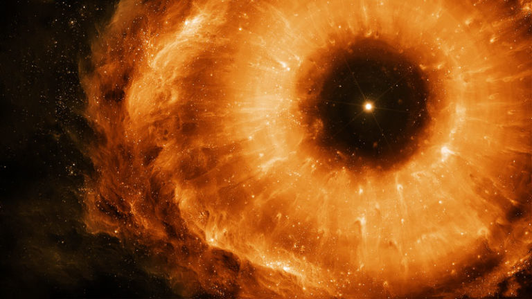 چشم سیاه چاله جهان کهکشان