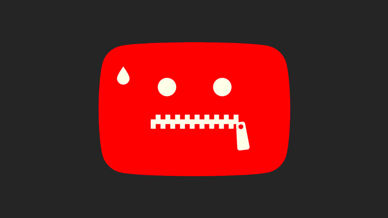 سانسور شدید یوتیوب