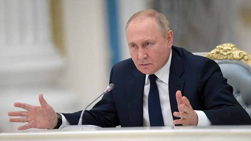 پرزیدنت ولادیمیر پوتین رئیس جمهور روسیه
