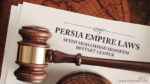 Some laws in the new Cyrus Empire of Persia