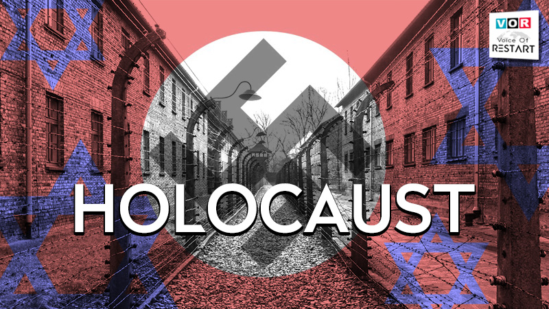 The Holocaust, also referred to as the Shoah, was a genocide during World War II in which Nazi Germany, aided by its collaborators, systematically murdered some six million Jews, around two-thirds of the Jewish population of Europe, between 1941 and 1945.