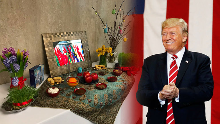 President Trump's message on Nowruz 2019 - The US State Department's Haft-Seen setting to welcome Persian new year, Nowruz.