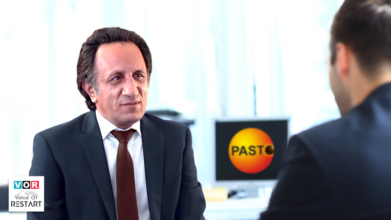 Pasto News interview with RESTART LEADER, Seyed Mohammad Hosseini and replying to the questions from the public