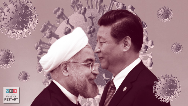 Coronavirus, the result of Iran (Rouhani) & China (Xi Jinping) terrorist regimes