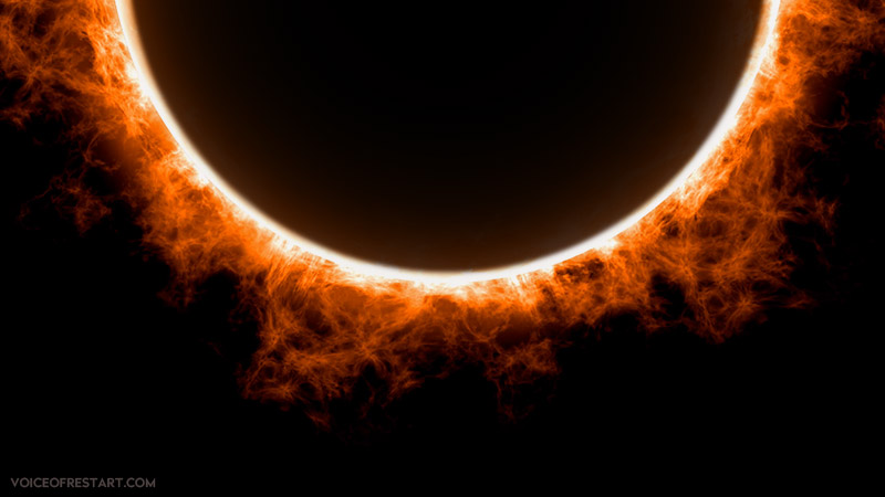 sun eclipse (Corona virus or COVID-19)