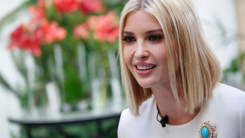 Ivanka Trump, The daughter and second child of President Trump