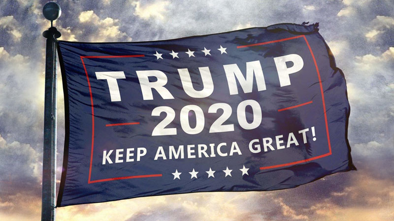 Donald Trump 2020 Flag