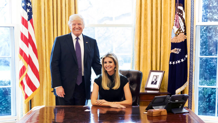 President Donald Trump and the next President of the United States of America, Ivanka Trump 2024